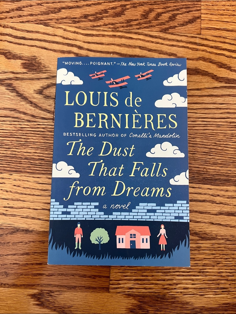 The Dust That Falls from Dreams by Louis de Bernières —  (Blue Cover)